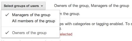 Managing Google Group members