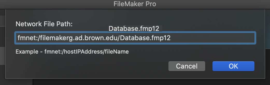 filemaker server backup path