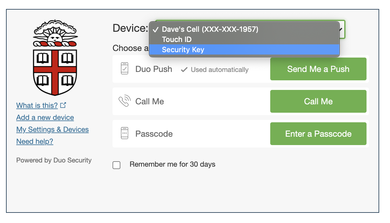 duo mobile yubikey