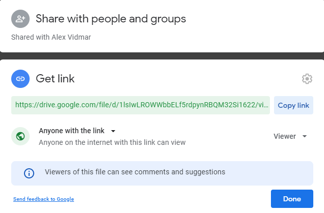 how to share a folder on google drive with another user