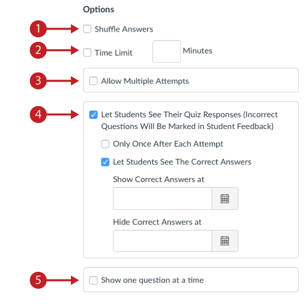 Canvas Quizzes Knowledgebase / Teaching Learning and Research