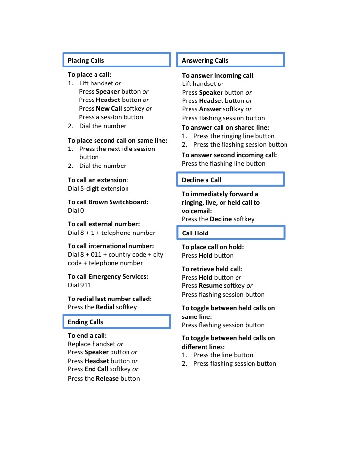 8811/51 Phone Quick Start Guide - Knowledgebase / Phones & Conferencing