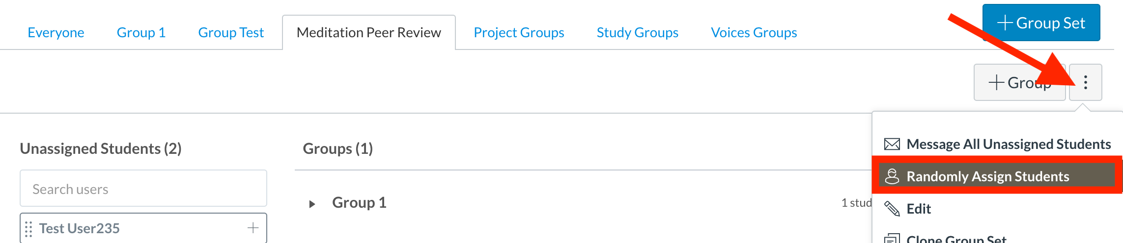 create assignment groups in canvas